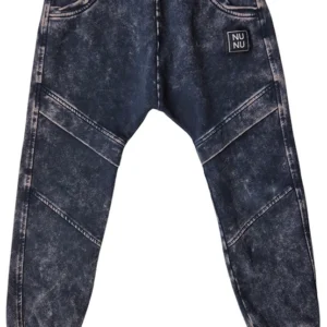 SPODNIE JOGGERY ZAKŁADKA DARK WASHED BLUE