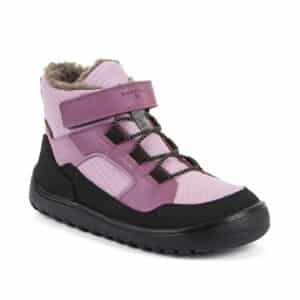 Trzewiki zimowe Froddo barefoot Up Path TEX Fuxia Pink – widok z przodu